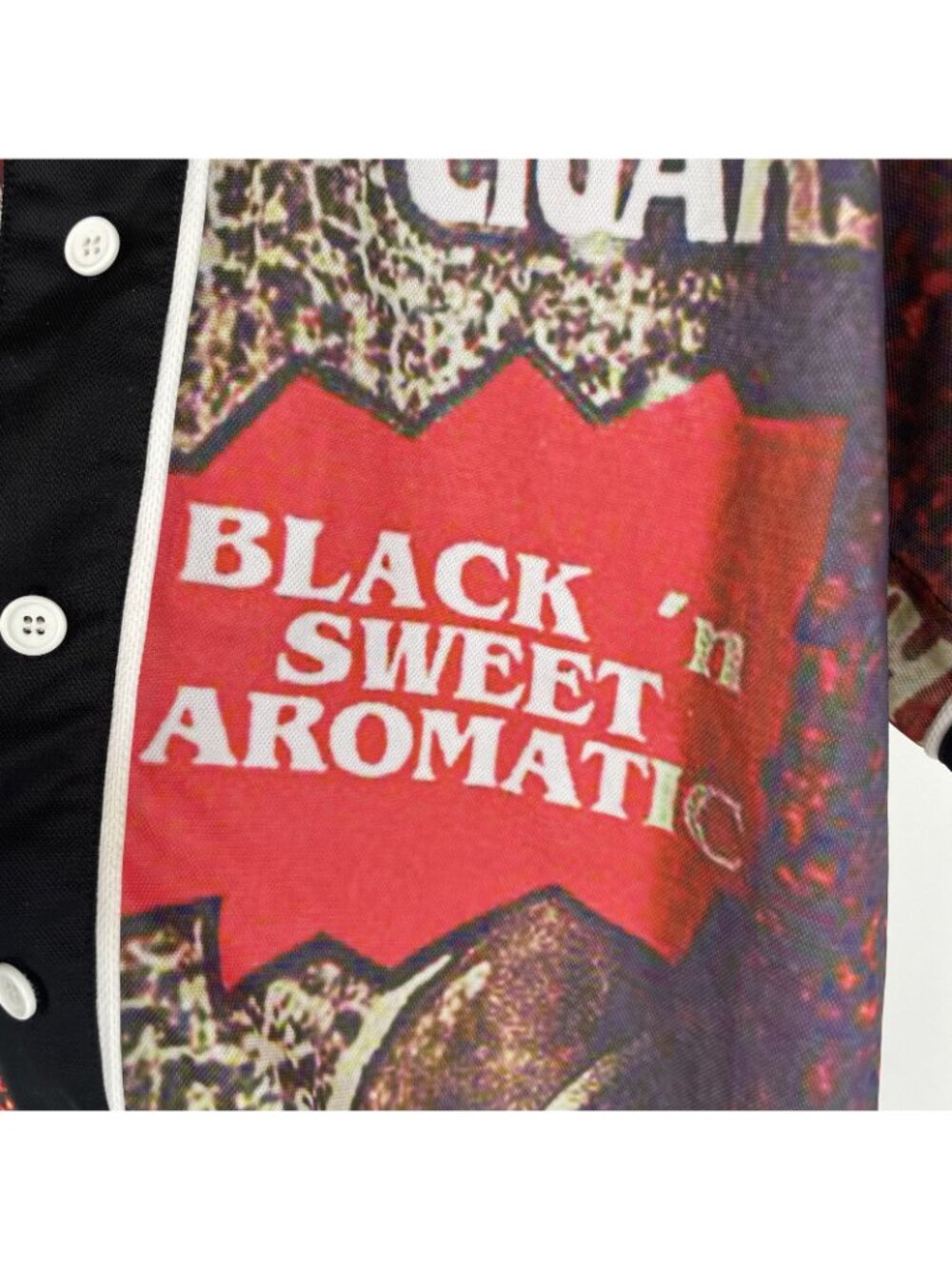 Pizoff Cigar Graphic Baseball Jerseys XXL – Lot of 2 Streetwear Button-Up Shirts - Picture 11 of 12